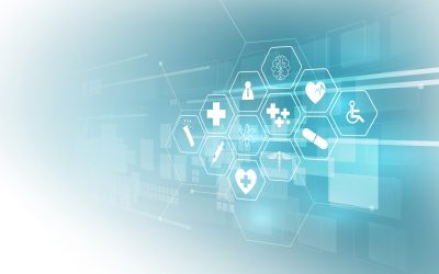 health care icon pattern medical innovation concept background design