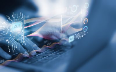AI or Artificial intelligence concept. Businessman using computer use ai to help business and used in daily life, Digital Transformation, Internet of Things, Artificial intelligence brain, A.I.,