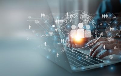 HR Human resources Recruitment Team Staff management Business concept.  Relationship Management, with global structure Human Resources HR management recruitment employment headhunting concept.